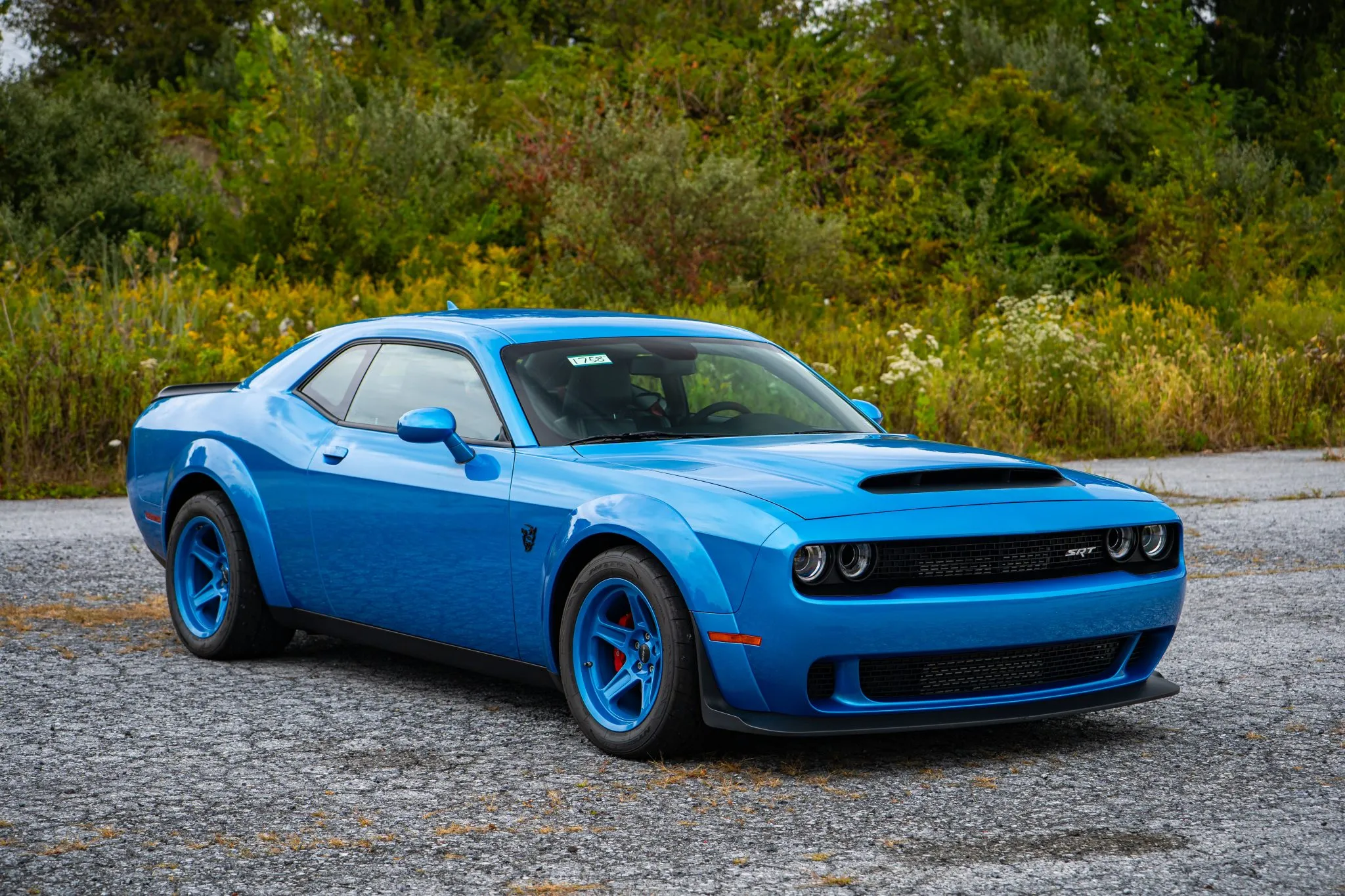 2018 Dodge Challenger SRT Demon BLUE